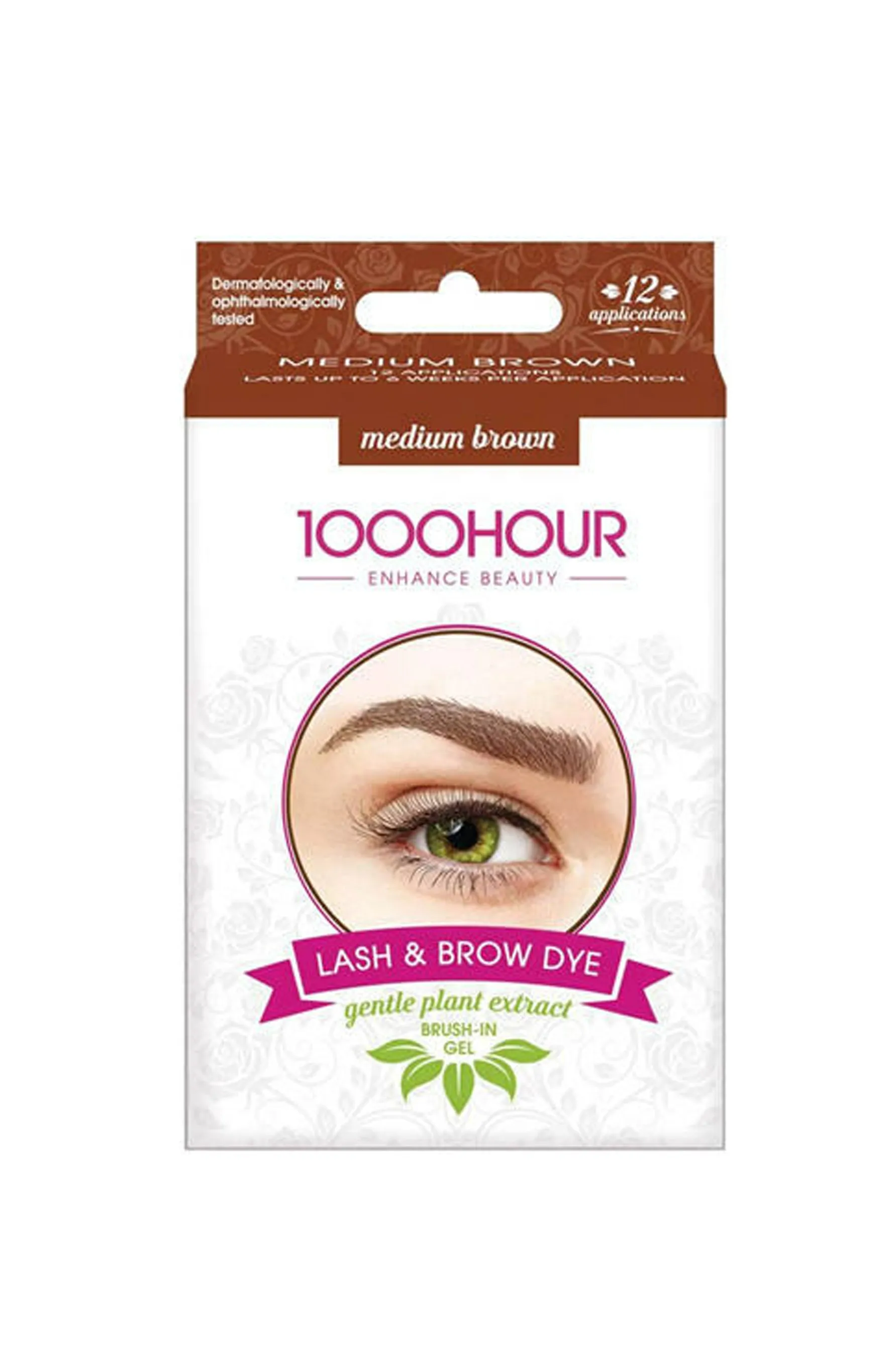1000 Hour Lash & Brow Dye Kit - Medium Brown