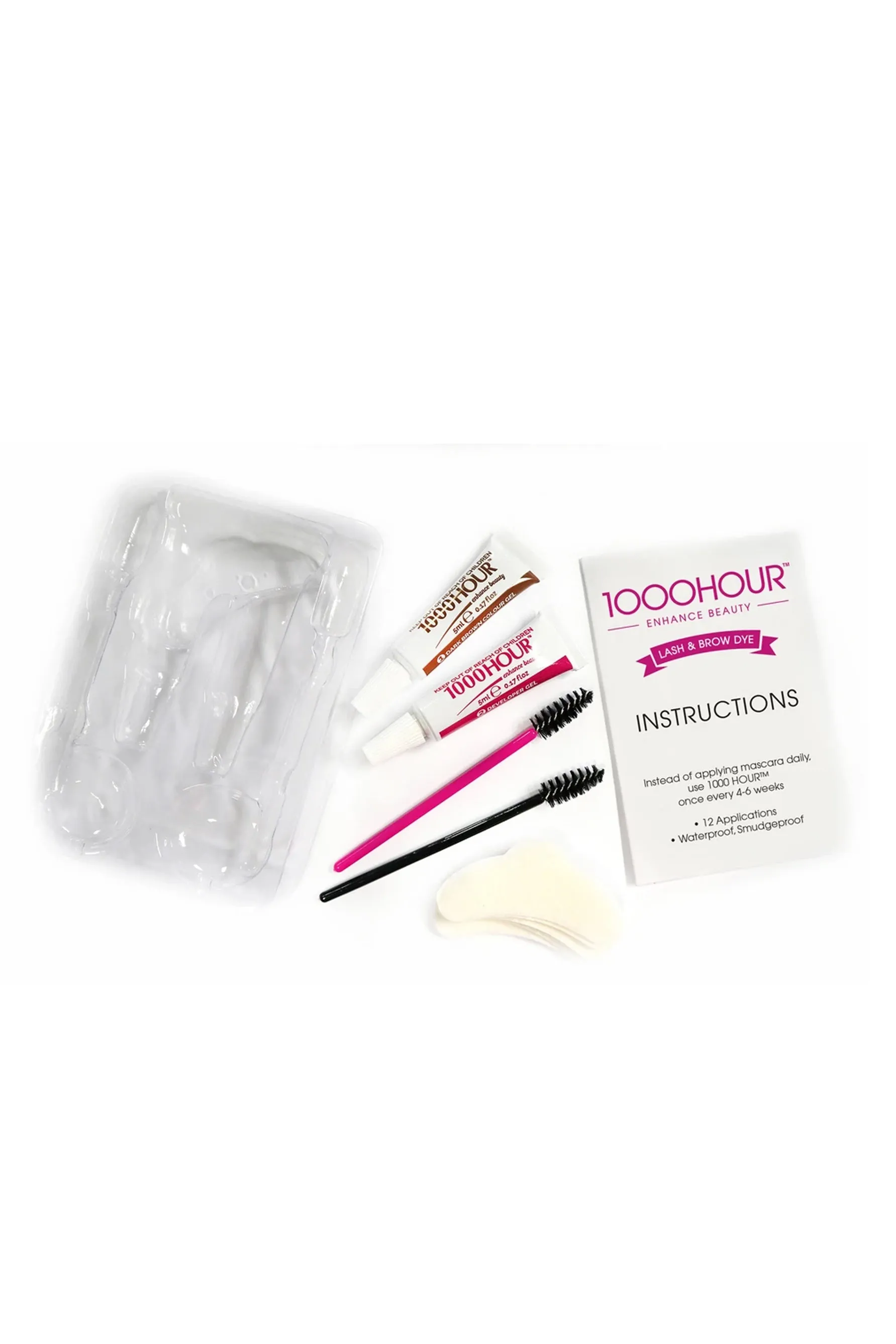 1000 Hour Lash & Brow Dye Kit - Medium Brown