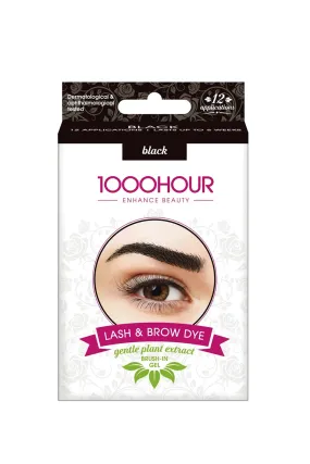 1000 Hour Lash & Brow Dye Kit - Natural Black