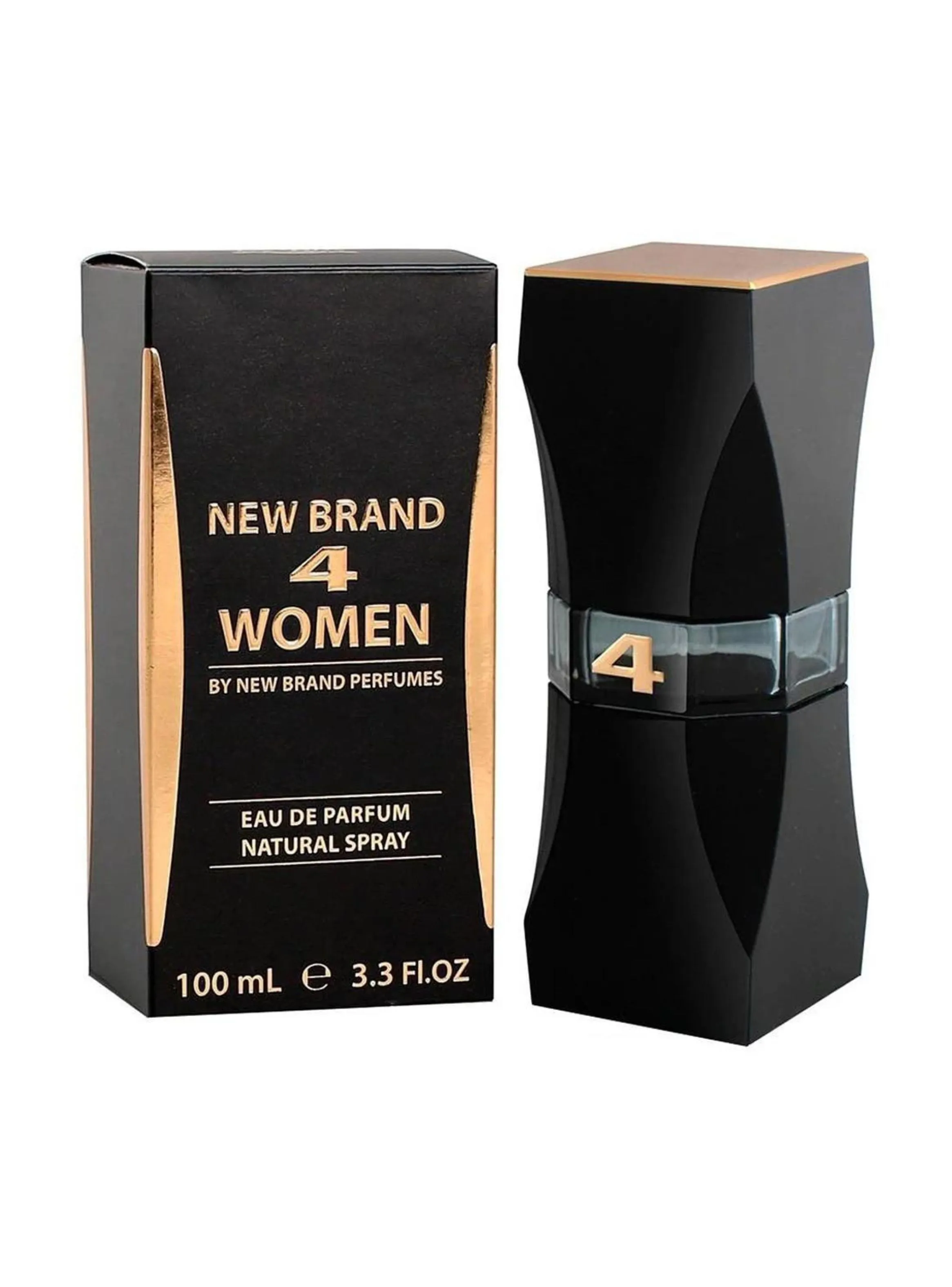 4 Women by New Brand for Women - 3.3 oz EDP Spray (Unboxed)