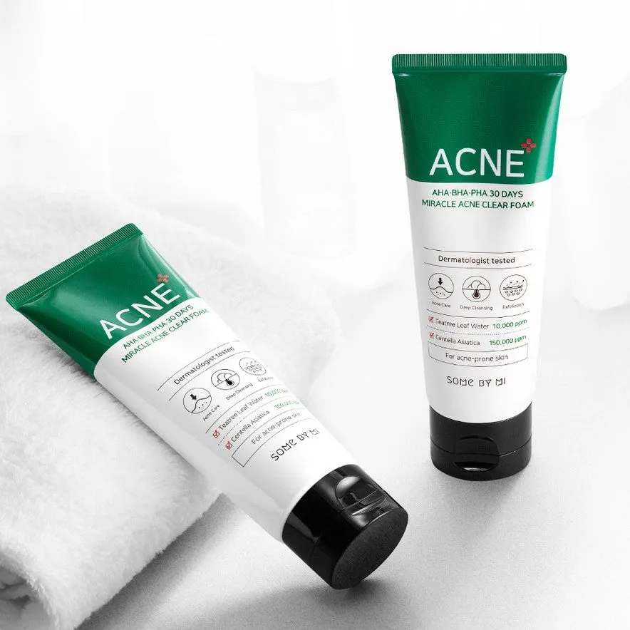 AHA.BHA.PHA 30 Days Miracle Acne Clear Foam 100ml