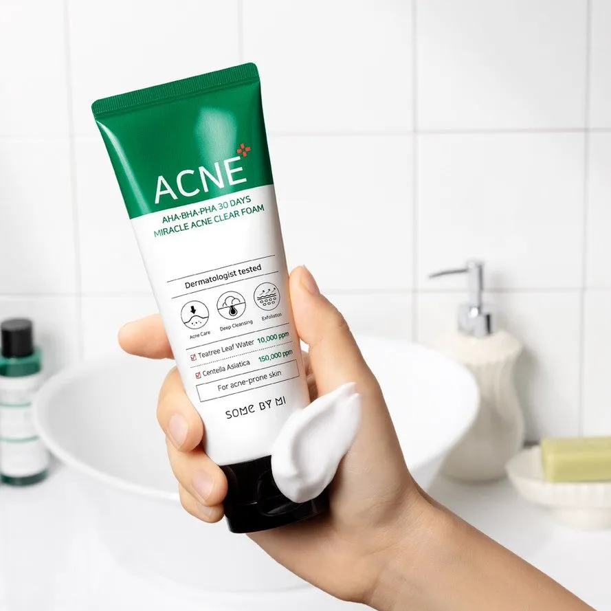 AHA.BHA.PHA 30 Days Miracle Acne Clear Foam 100ml