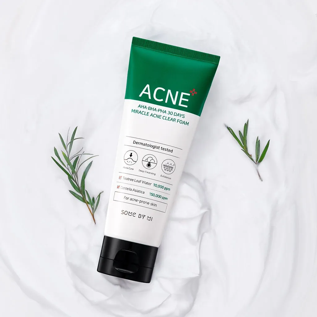 AHA.BHA.PHA 30 Days Miracle Acne Clear Foam 100ml