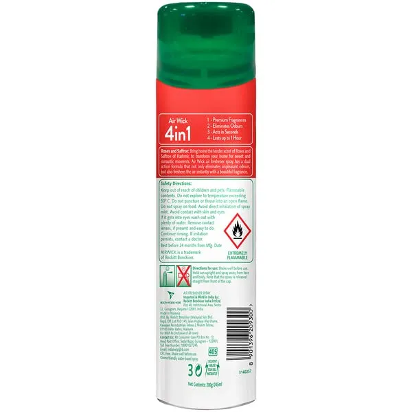 Airwick Scents of India Room Fresheners - Aromas of Kashmir (245 ml)
