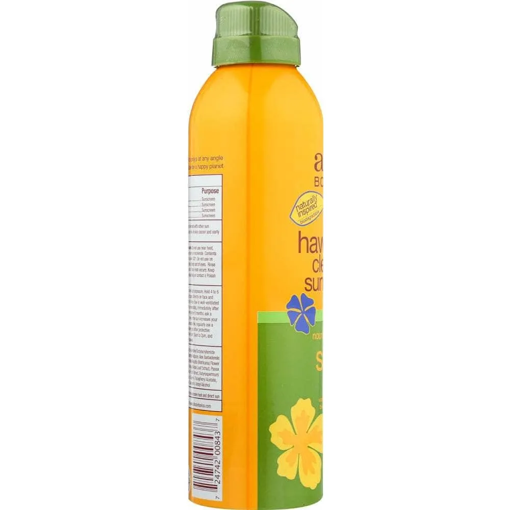Alba Botanica Hawaiian Coconut Spray Sunscreen Spf 50 6 Oz
