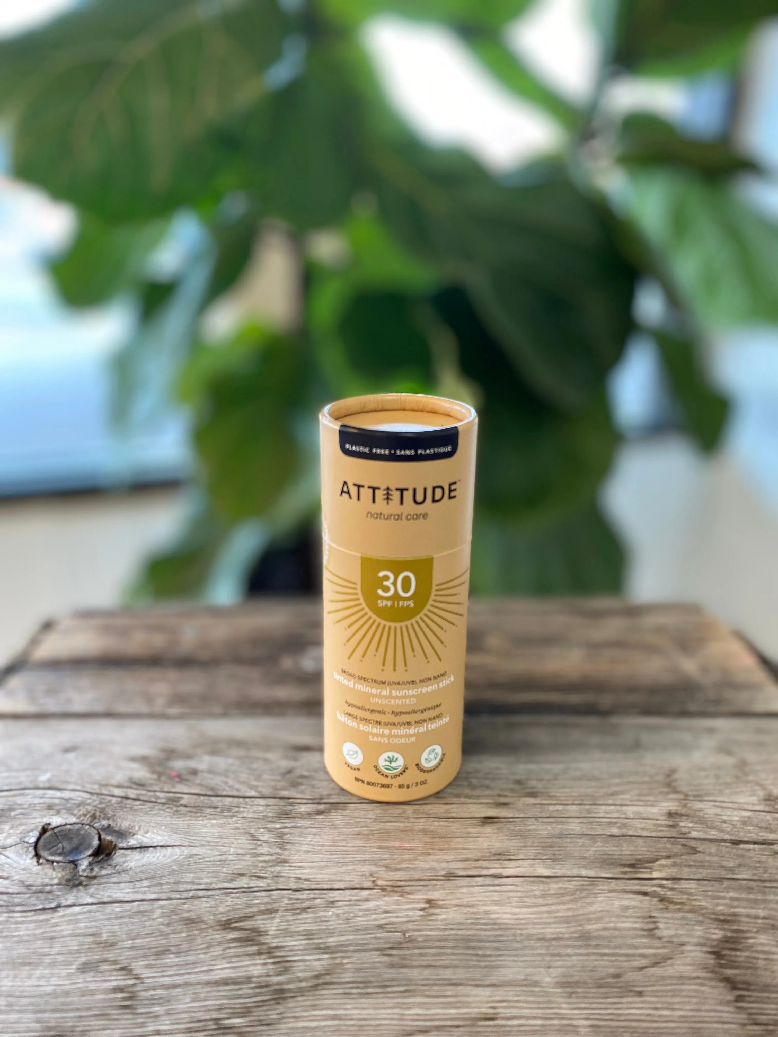 Attitude - Adult Tinted Mineral Sunscreen Stick SPF 30