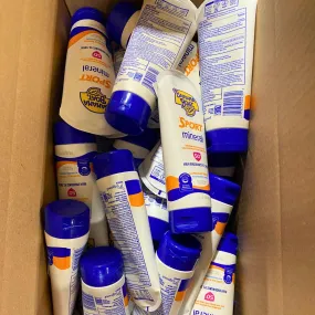 Banana Boat Sport Mineral 100% Mineral Based Sunscreen Lotion Broad Spectrum SPF 50  6 Fl Oz (50 Pcs Lot)