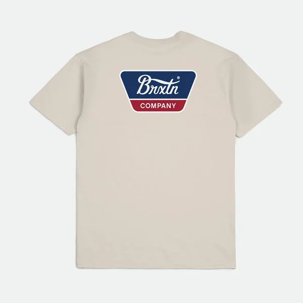 Brixton Linwood Tee - Cream