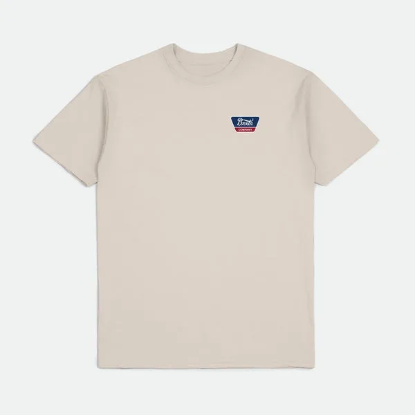 Brixton Linwood Tee - Cream
