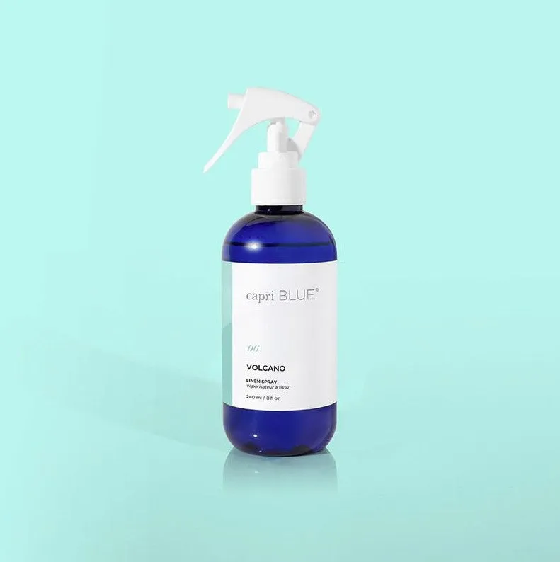 Capri Blue Linen Spray in Volcano