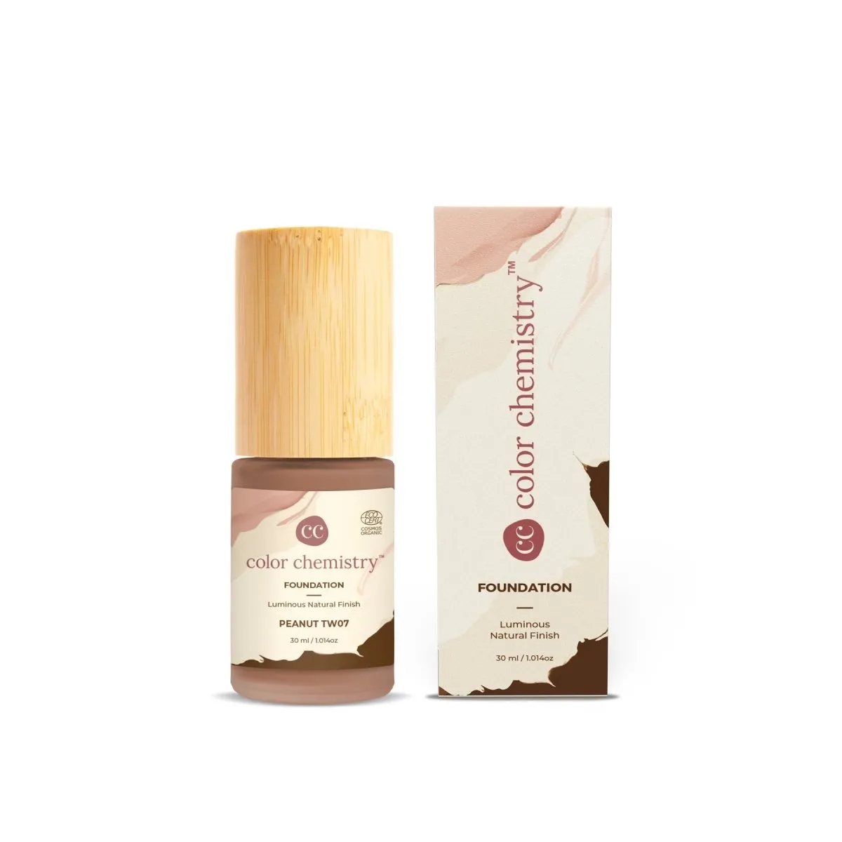Certified Organic Liquid Foundation- Peanut