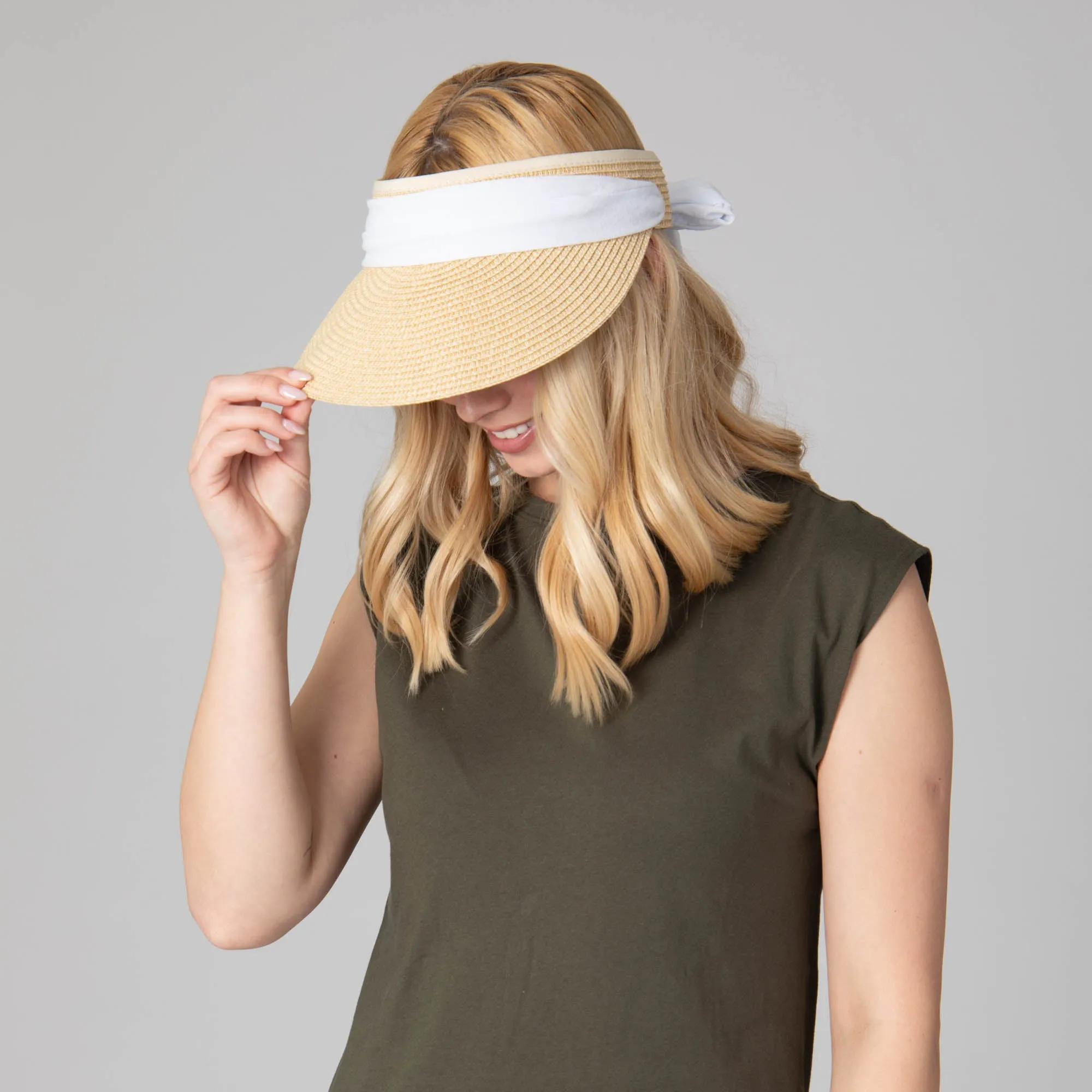 Crew - Women's Ultrabraid Visor with Wrap Around Tie