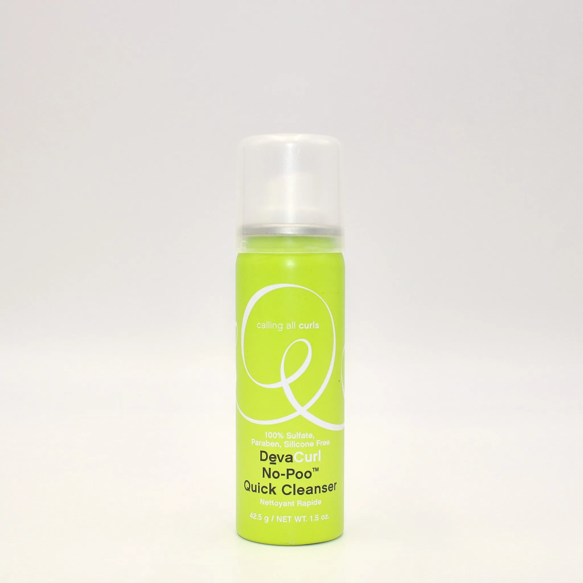DEVA CURL No Poo Quick Cleanser 1.5 oz (pack of 5)