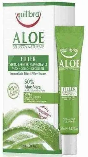 Equilibra Aloe Vera serum filling wrinkles with immediate effect 20ml