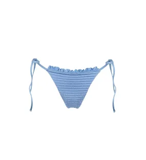 Gaia Light Blue Waffle Bikini Bottom