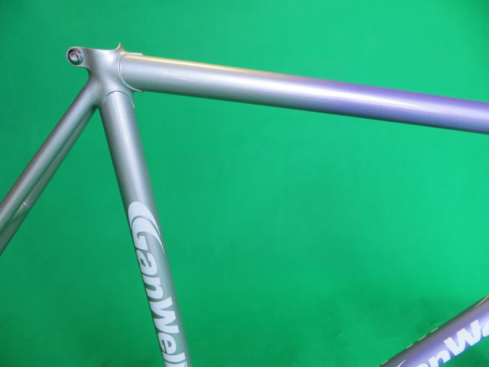 GANWELL PRO // silver light purple fade with rainbow flake // 53.5cm