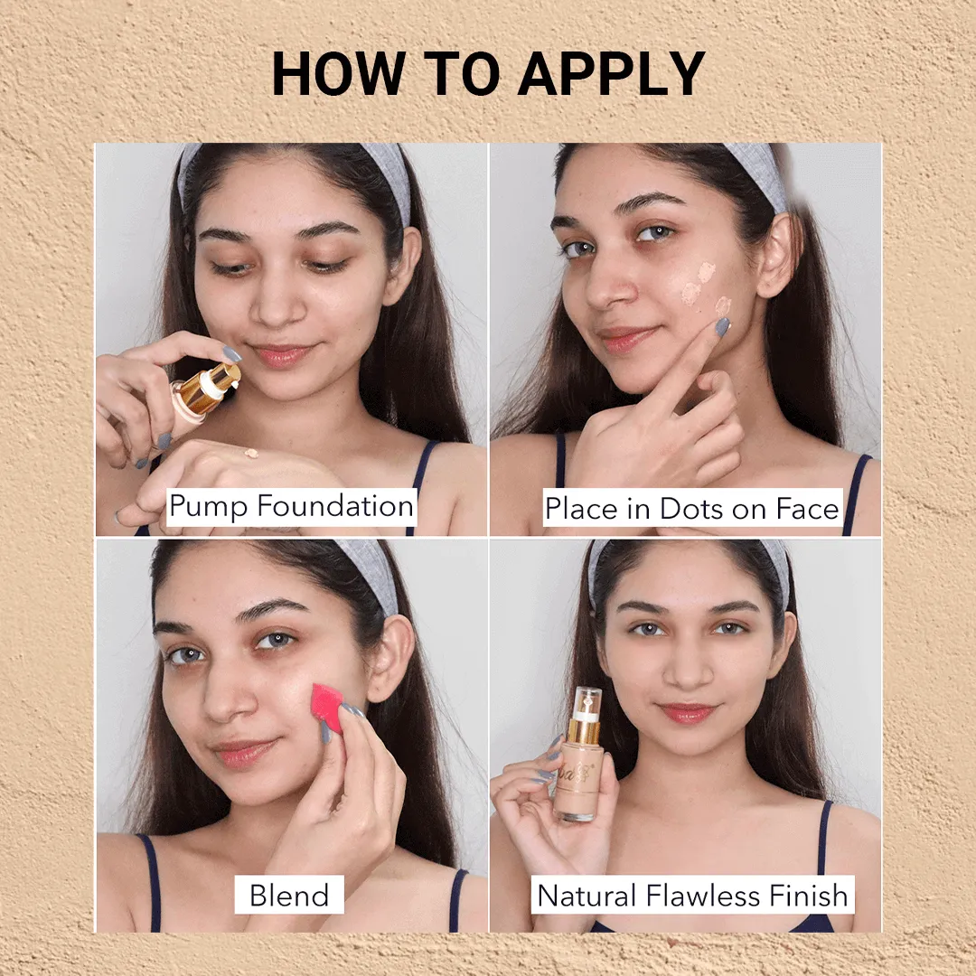 Iba Pure Skin Liquid Foundation-Ivory Fair