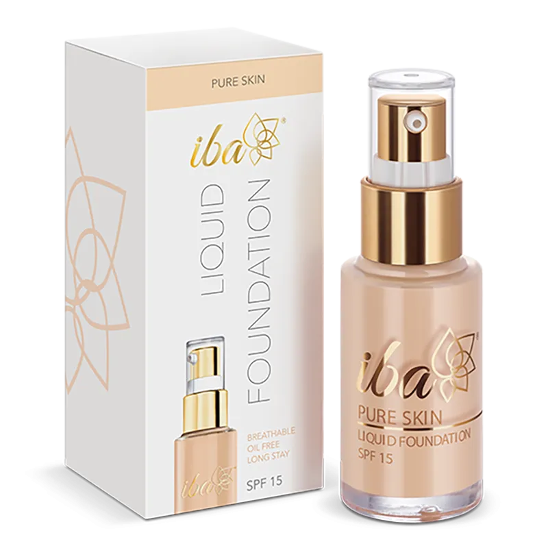 Iba Pure Skin Liquid Foundation-Ivory Fair