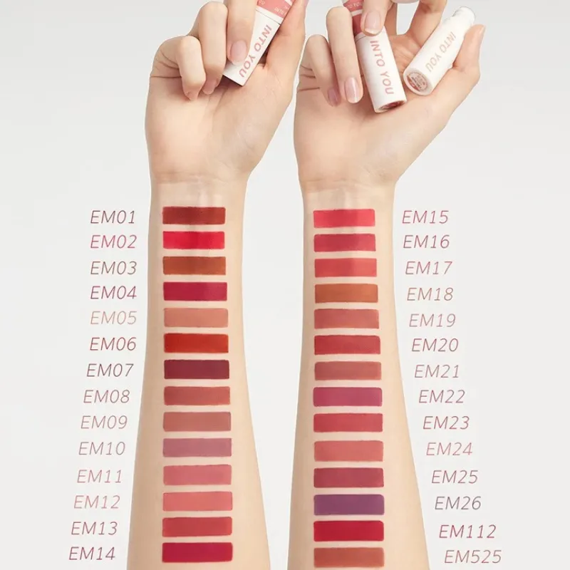 INTO YOU Shero Super Matte Lip And Cheek Mud English Version