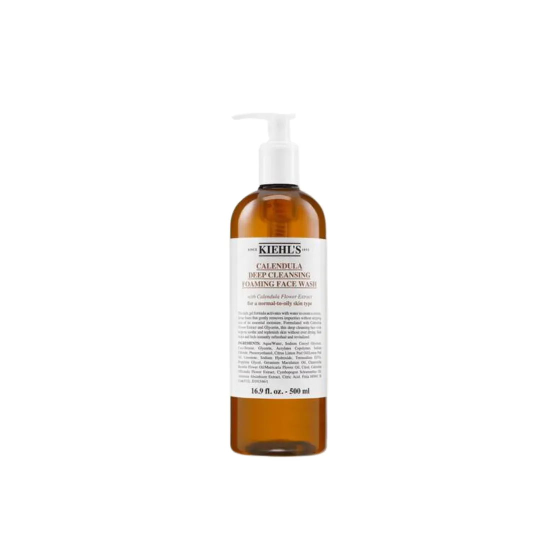 Kiehl's Calendula Deep Cleansing Foaming Face Wash 500ml