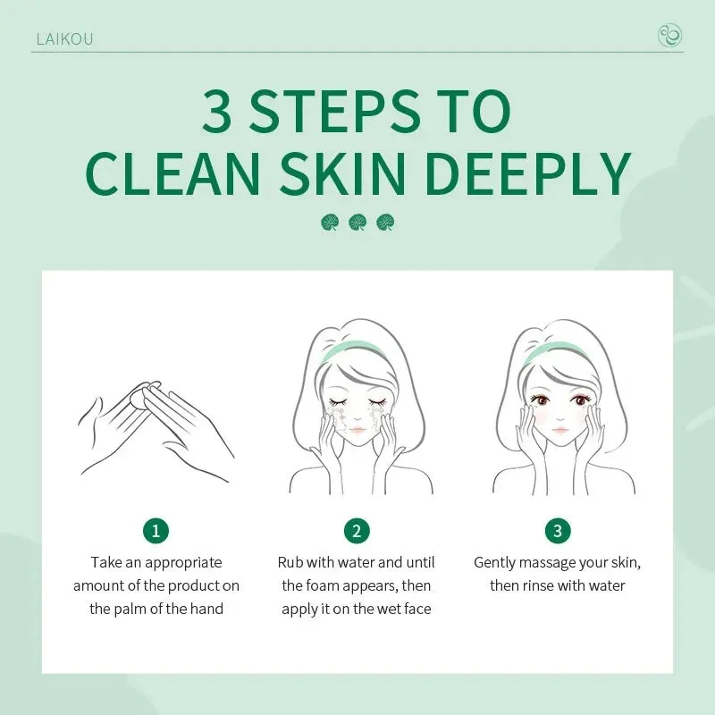 Laikou Whitening Soothing Cleanser (50gm)