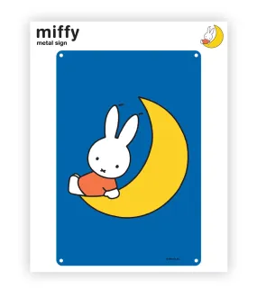 Miffy moon Metal Sign
