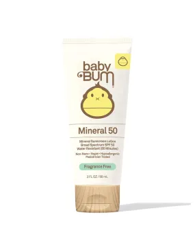 Mineral SPF 50 Sunscreen Lotion - Fragrance Free