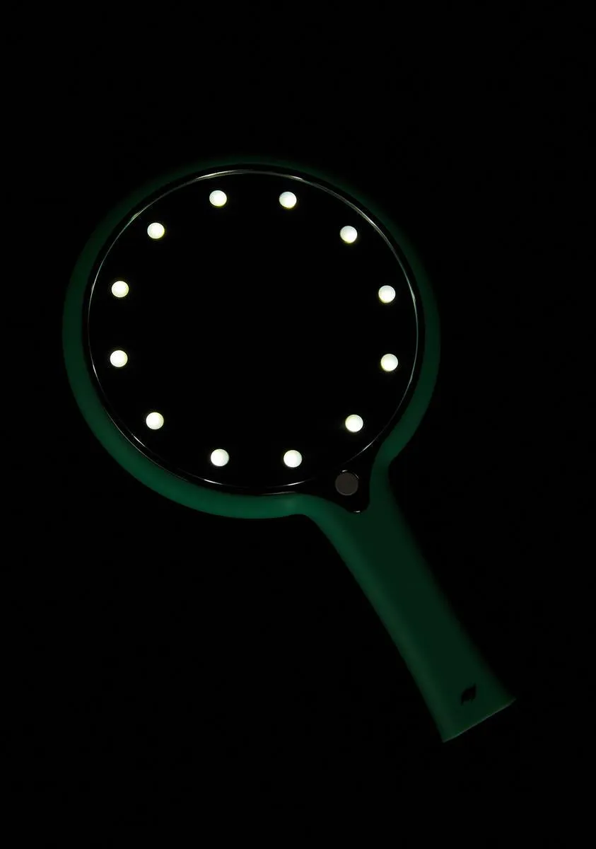 Mint LED Light Hand Mirror