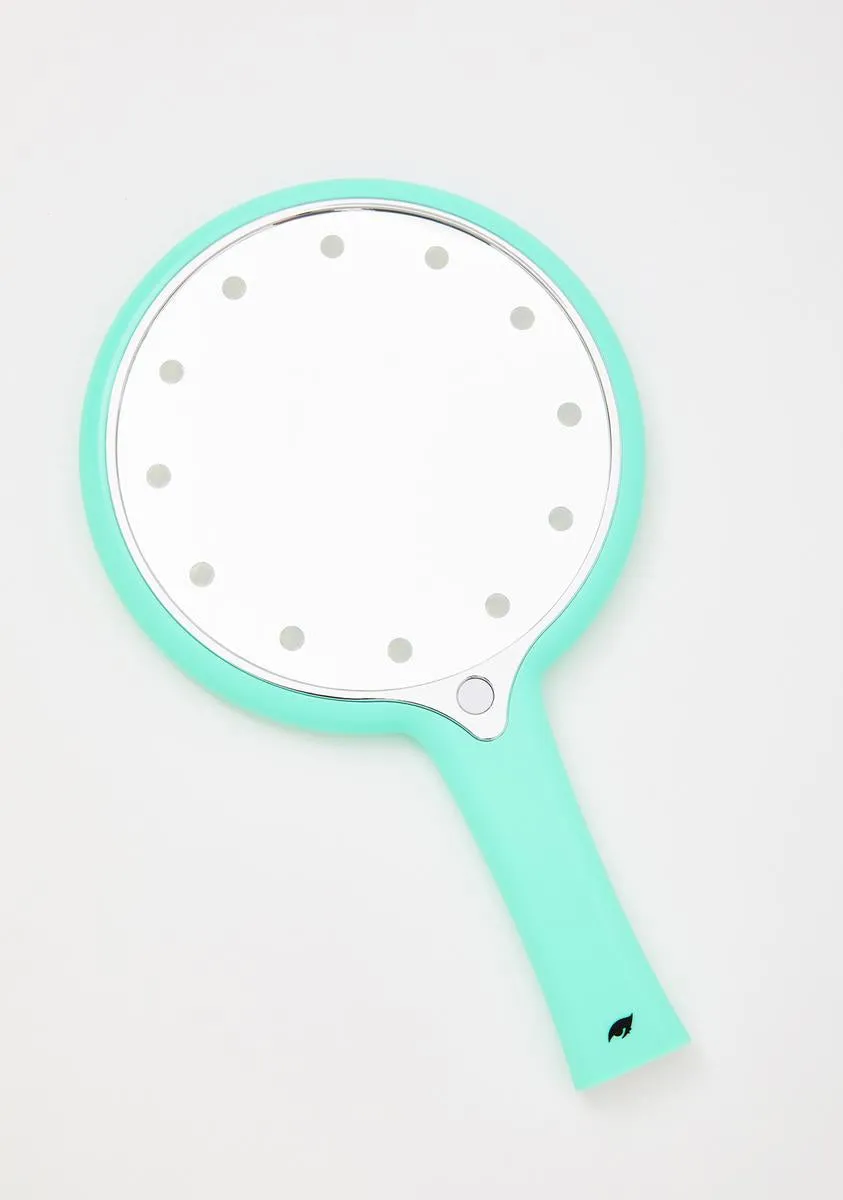 Mint LED Light Hand Mirror