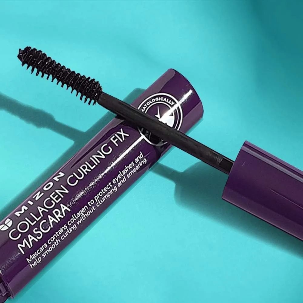Mizon Collagen Curling Fix Waterproof Mascara Black 6g