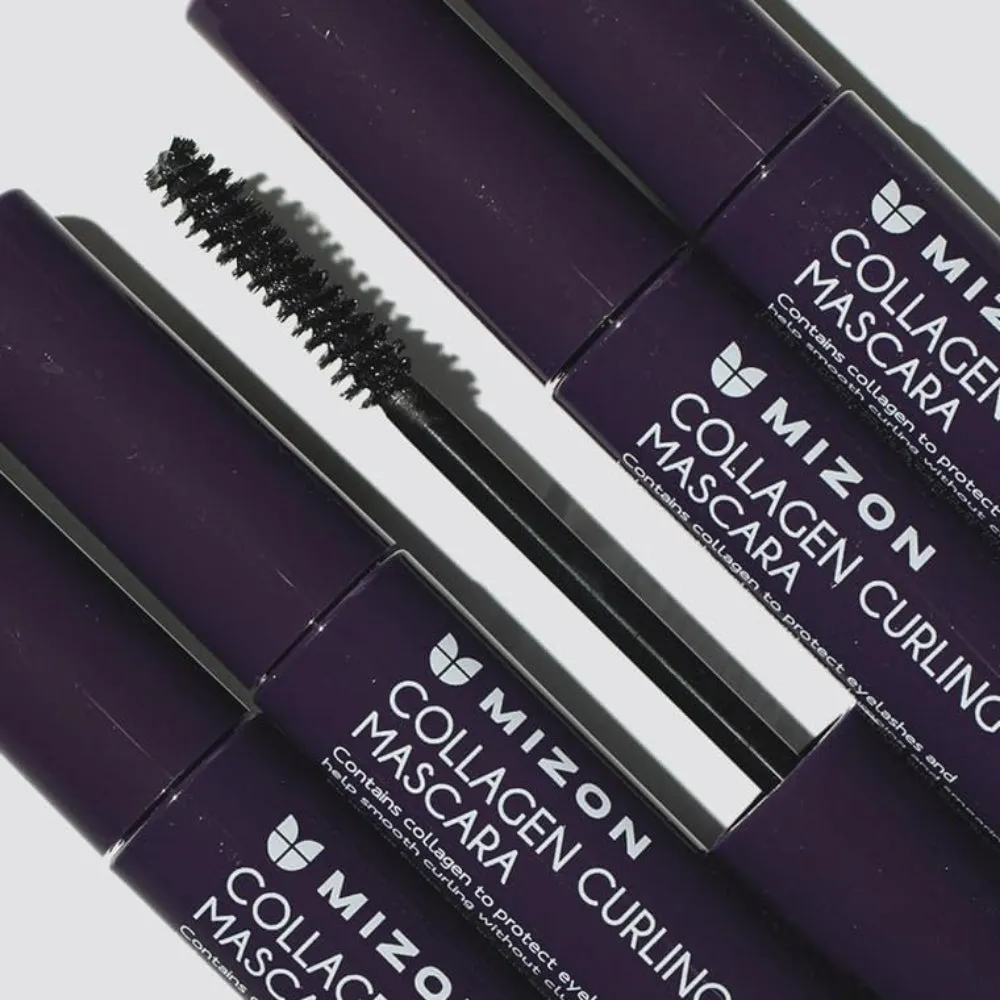 Mizon Collagen Curling Fix Waterproof Mascara Black 6g