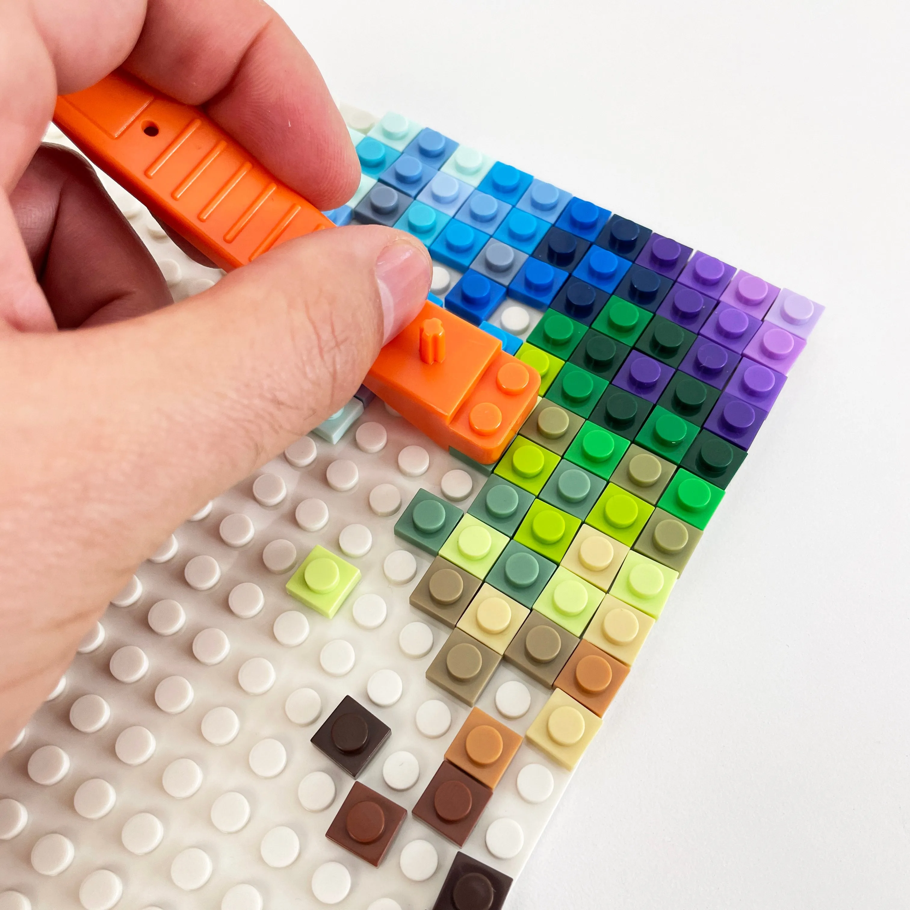 Mosaic Brick Art - Starter Kit - 13 colours   2 32x32 Base Plates