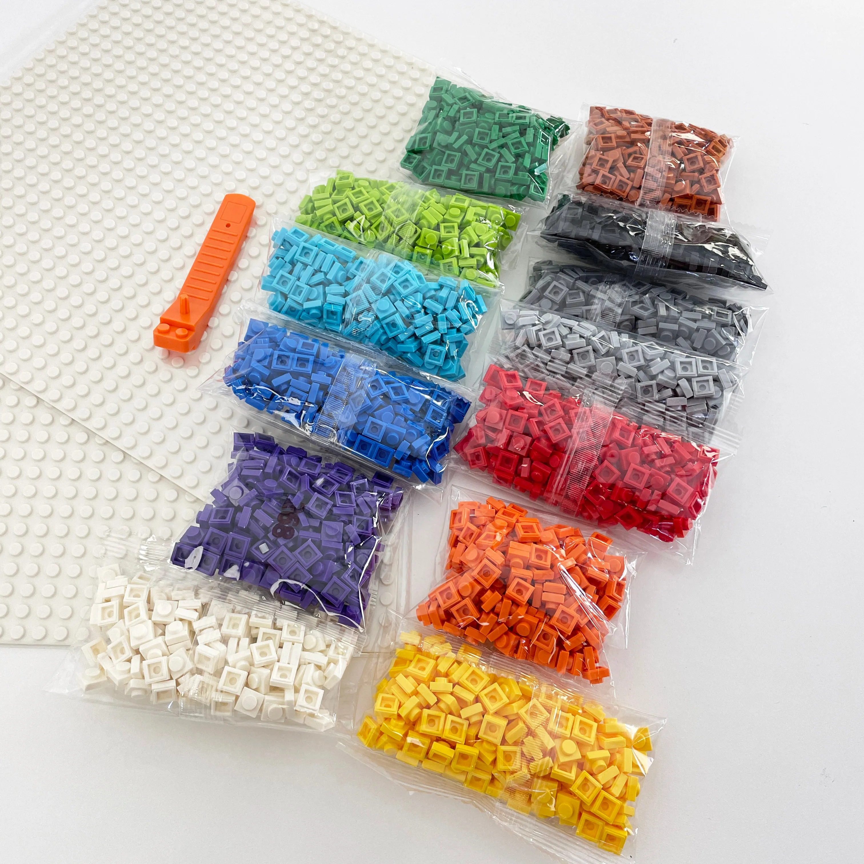 Mosaic Brick Art - Starter Kit - 13 colours   2 32x32 Base Plates