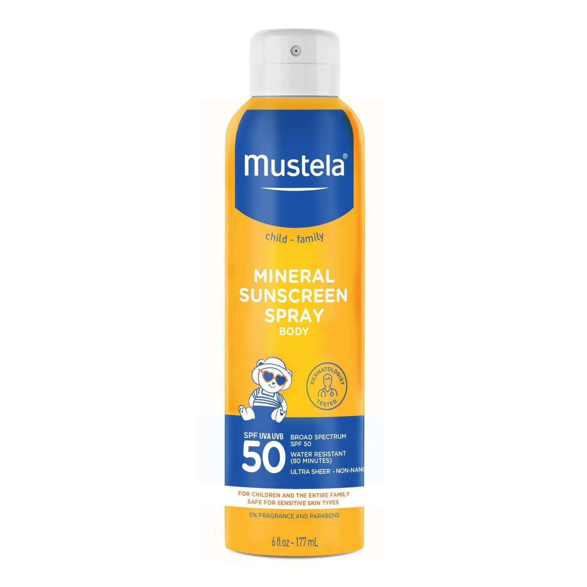Mustela Baby Mineral Sunscreen Lotion SPF 50 Broad Spectrum 6 fl oz
