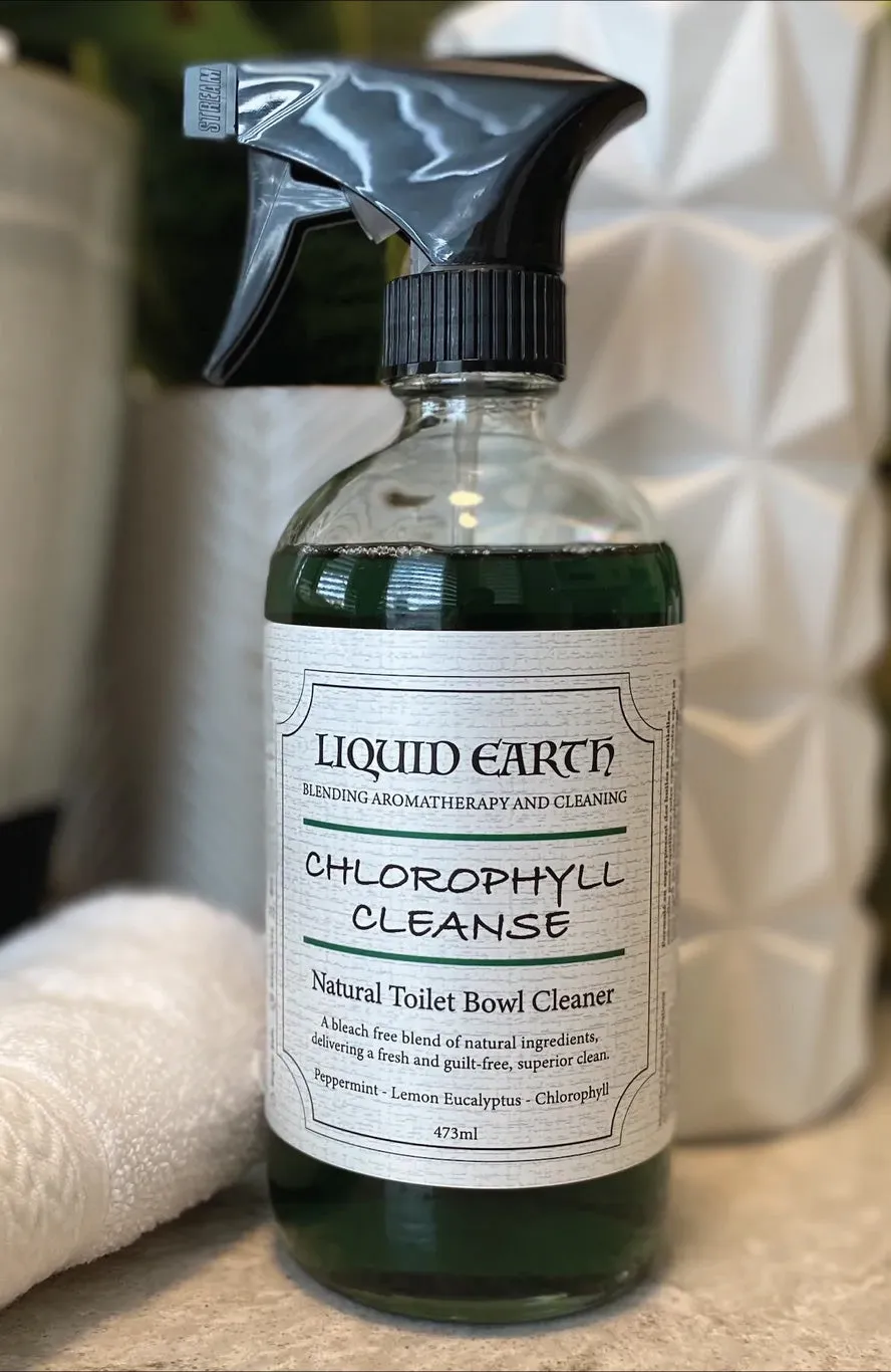 Natural Cleaning - Chlorophyll Cleanse Natural Toilet Bowl Cleaner