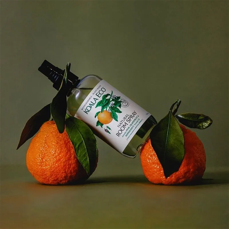 Natural Room Spray - Pink Grapefruit and Peppermint Essential Oil