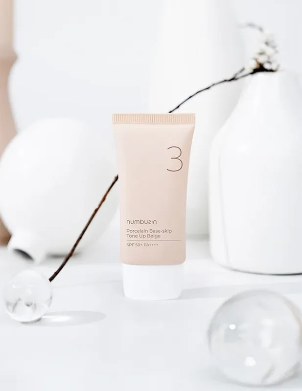 NUMBUZIN NO 3 Porcelain Base-Skip Tone Up Beige 50ml