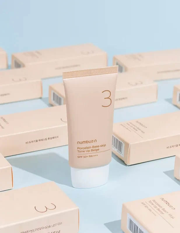 NUMBUZIN NO 3 Porcelain Base-Skip Tone Up Beige 50ml
