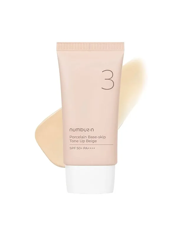 NUMBUZIN NO 3 Porcelain Base-Skip Tone Up Beige 50ml