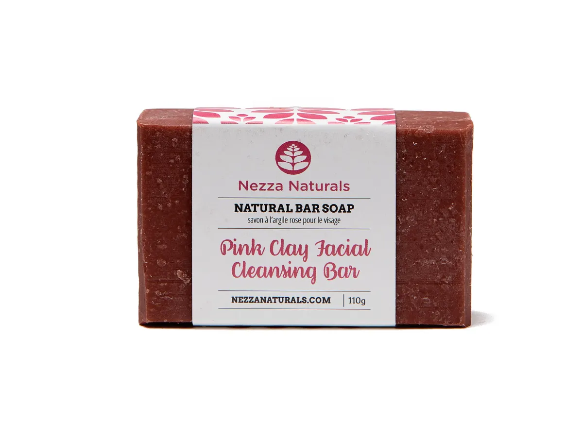 Pink Clay Facial Cleansing Bar