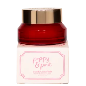 Poppy & Pout - Limited Edition Lip Mask - Candy Cane Fluff