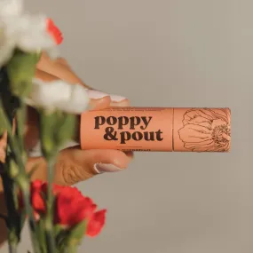 Poppy & Pout Lip Balm: Pink Grapefruit