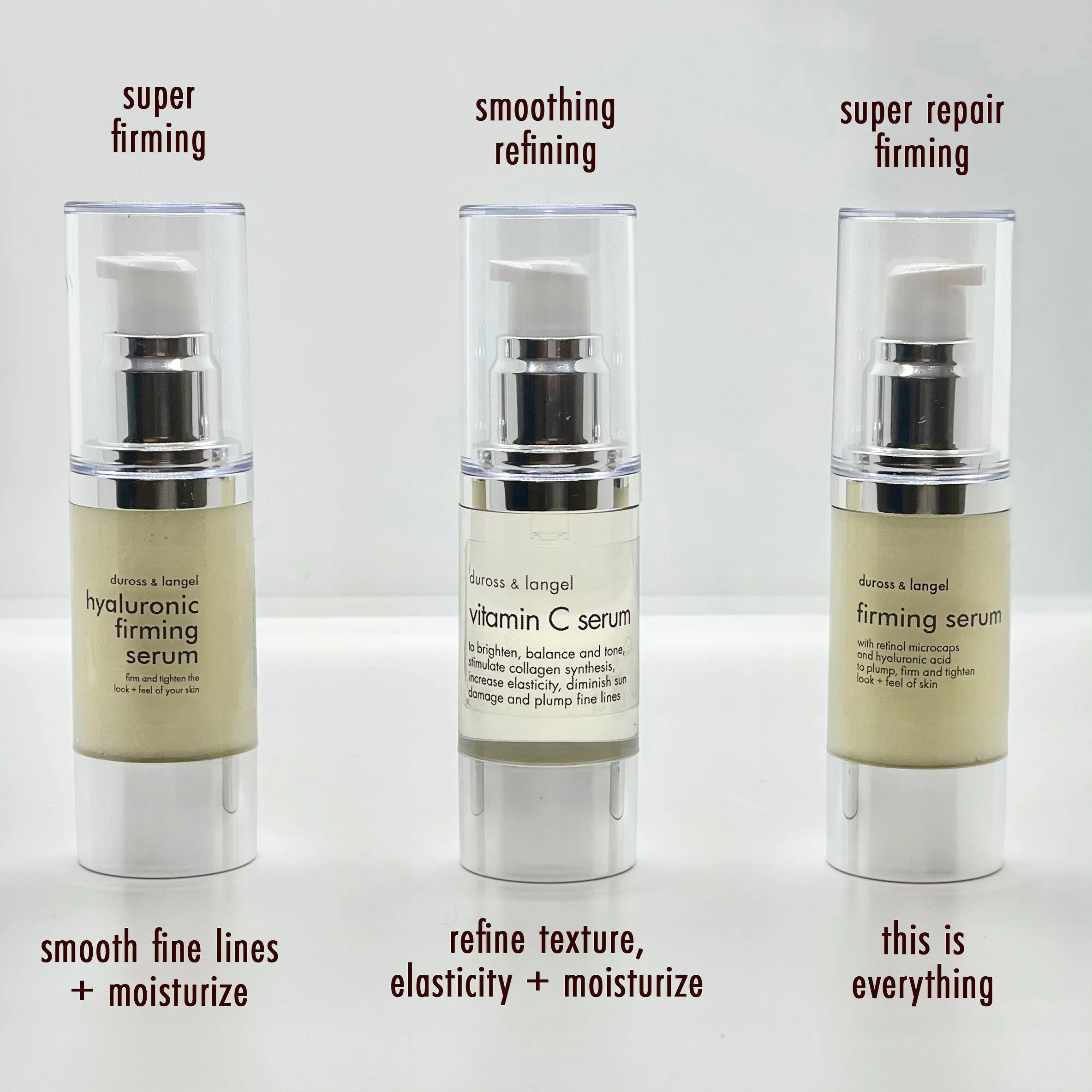 retinol firming serum with hyaluronic