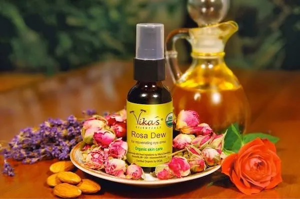 Rosa Dew Eye Serum - USDA Certified Organic and EWG Verified™
