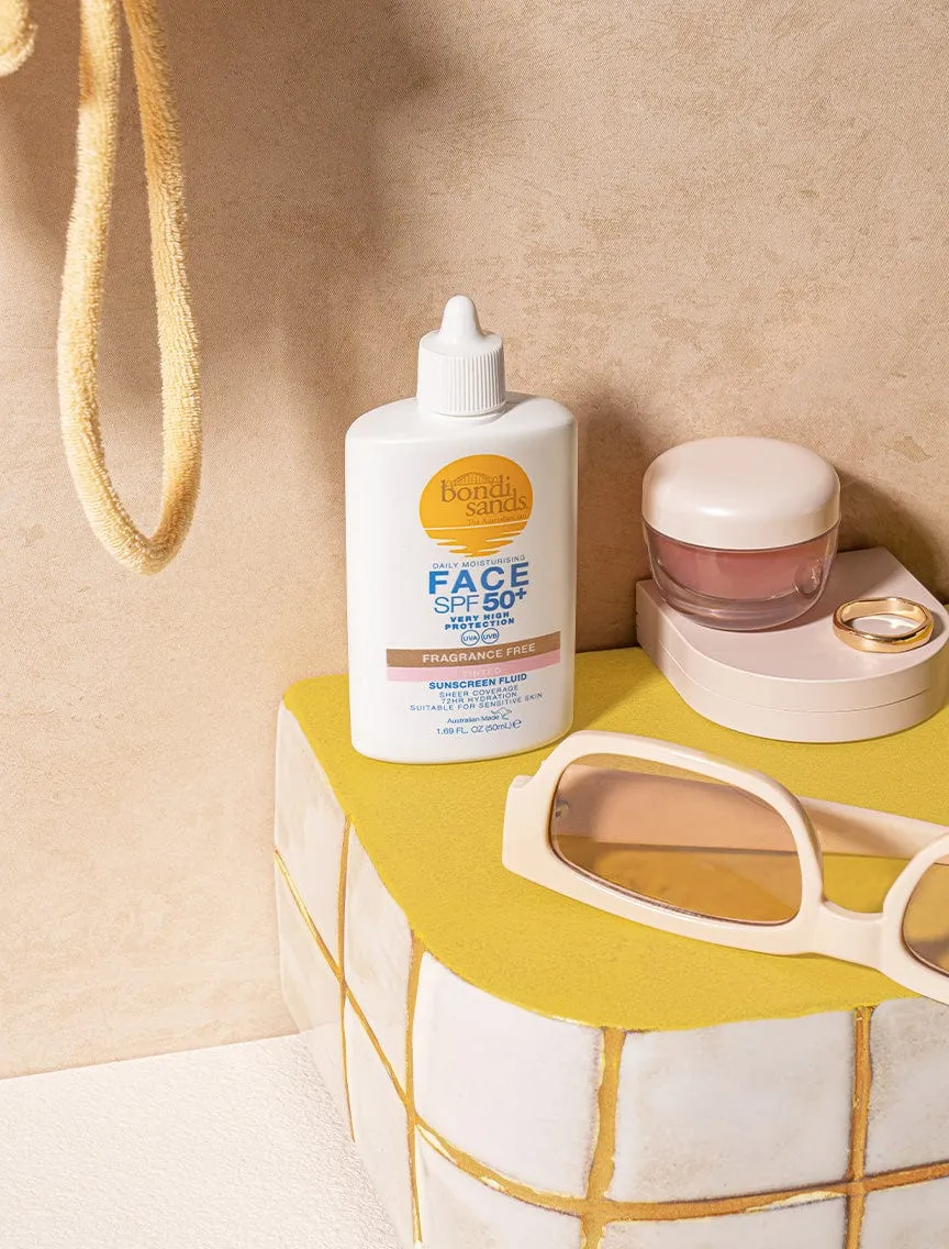 SPF 50  Fragrance Free Tinted Face Fluid