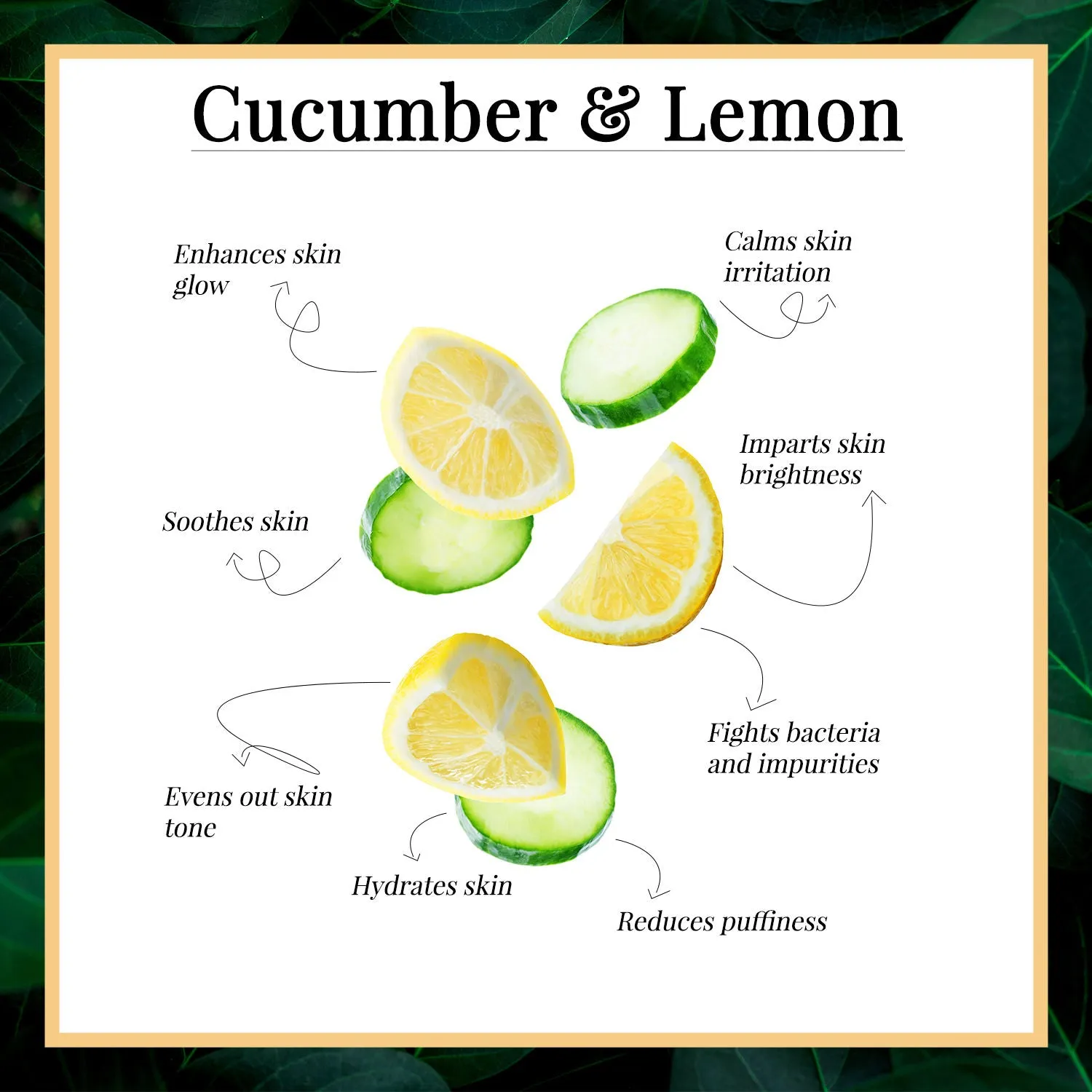 Under Eye Serum - Cucumber and Lemon (30 ml)