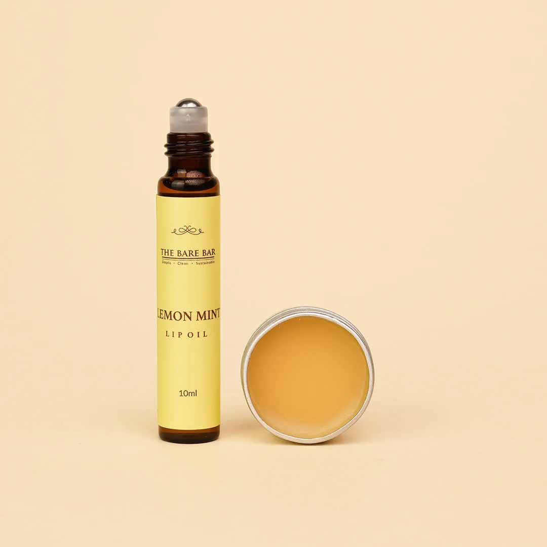 Vanilla & Lemon Mint Lip Care Combo