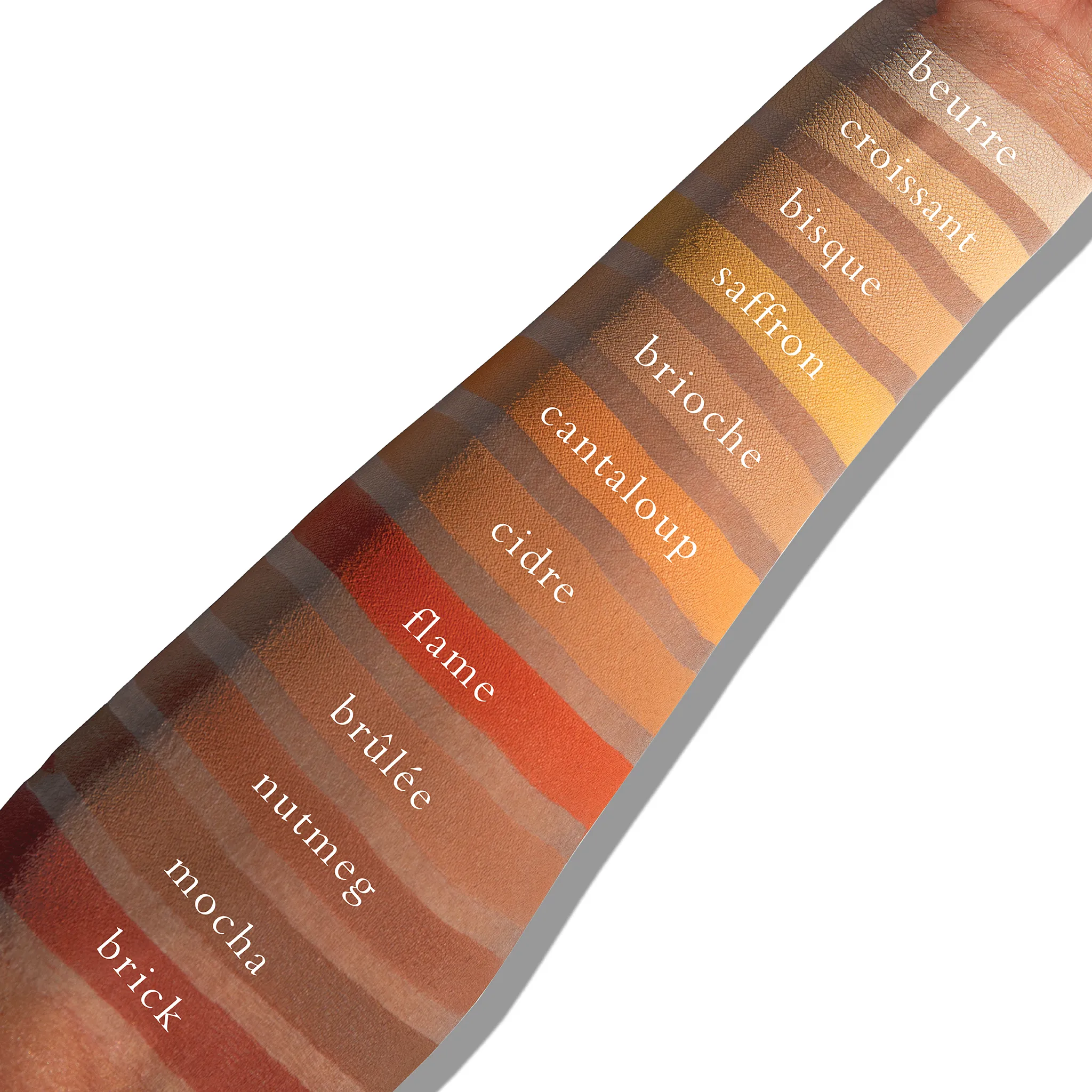 Viseart Warm Petites Mattes Pigment Palette
