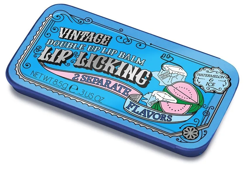 Watermelon & Ice Double Up Lip Licking Flavored Lip Balm